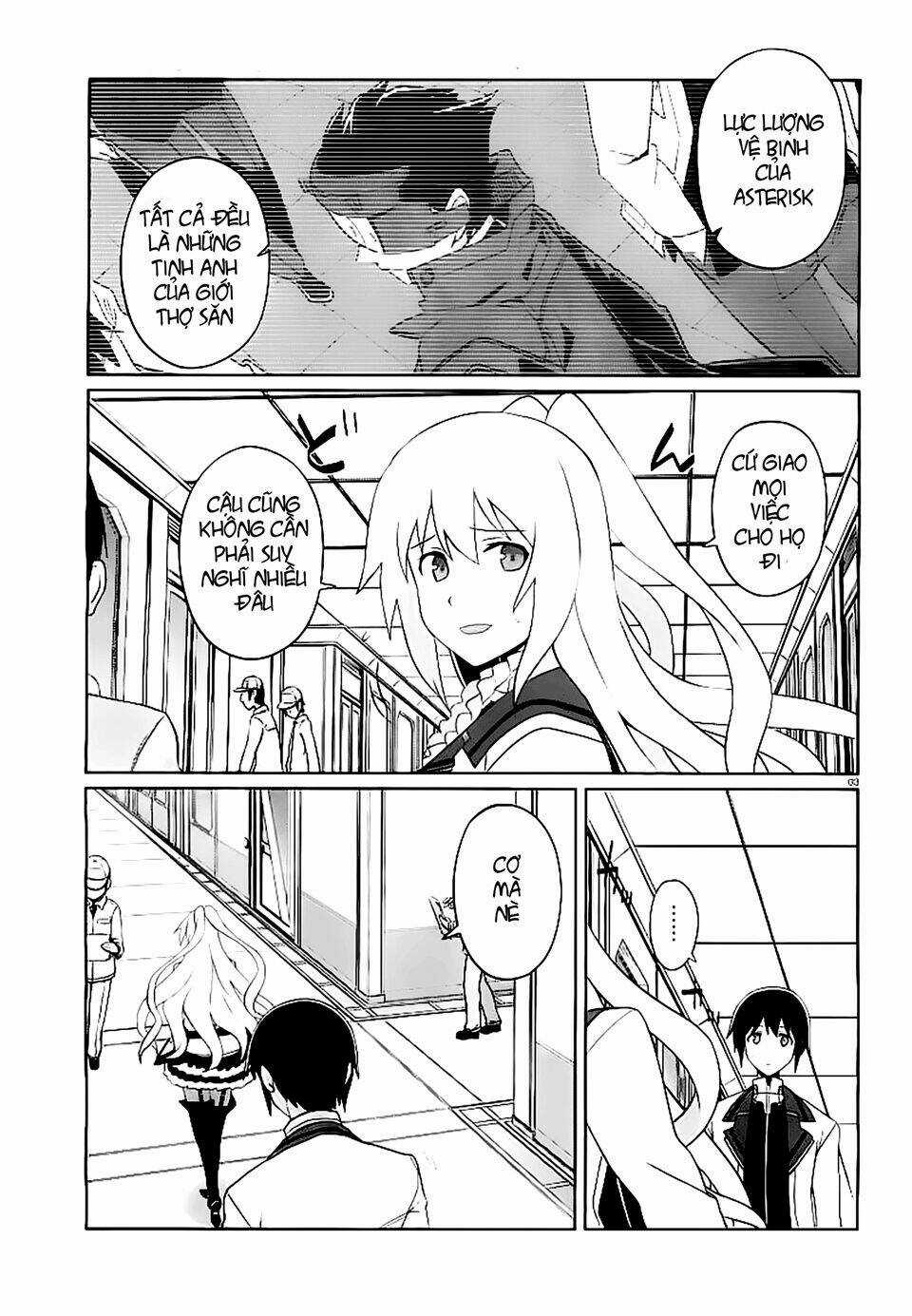 Gakusen Toshi Asterisk Chapter 9 trang 4
