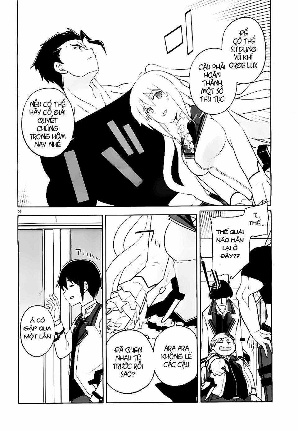 Gakusen Toshi Asterisk Chapter 9 trang 9