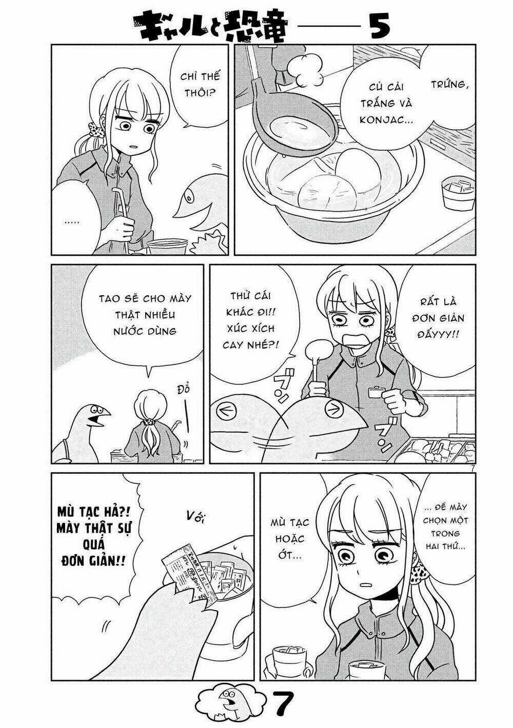 Gal And Dinosaur Chapter 5 trang 8