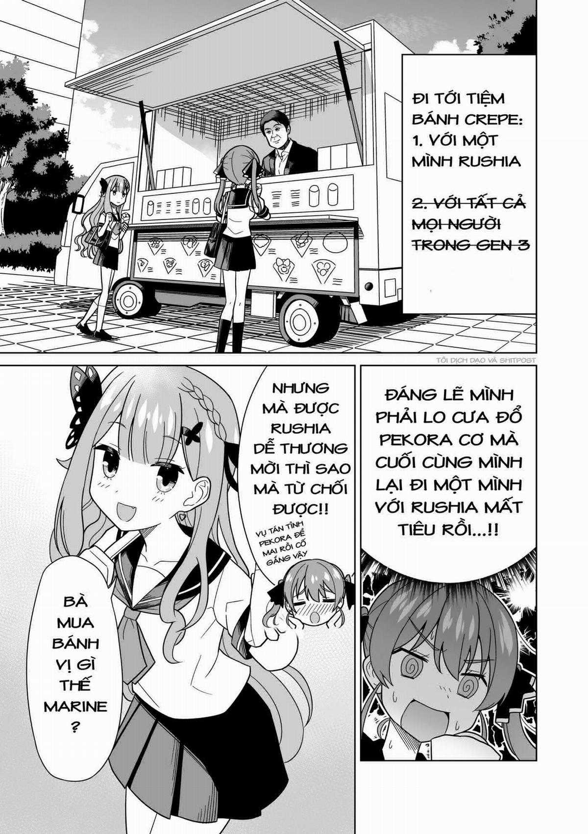 Gal Game Chinh Phục Pekora Của Senchou Chapter 1 trang 16