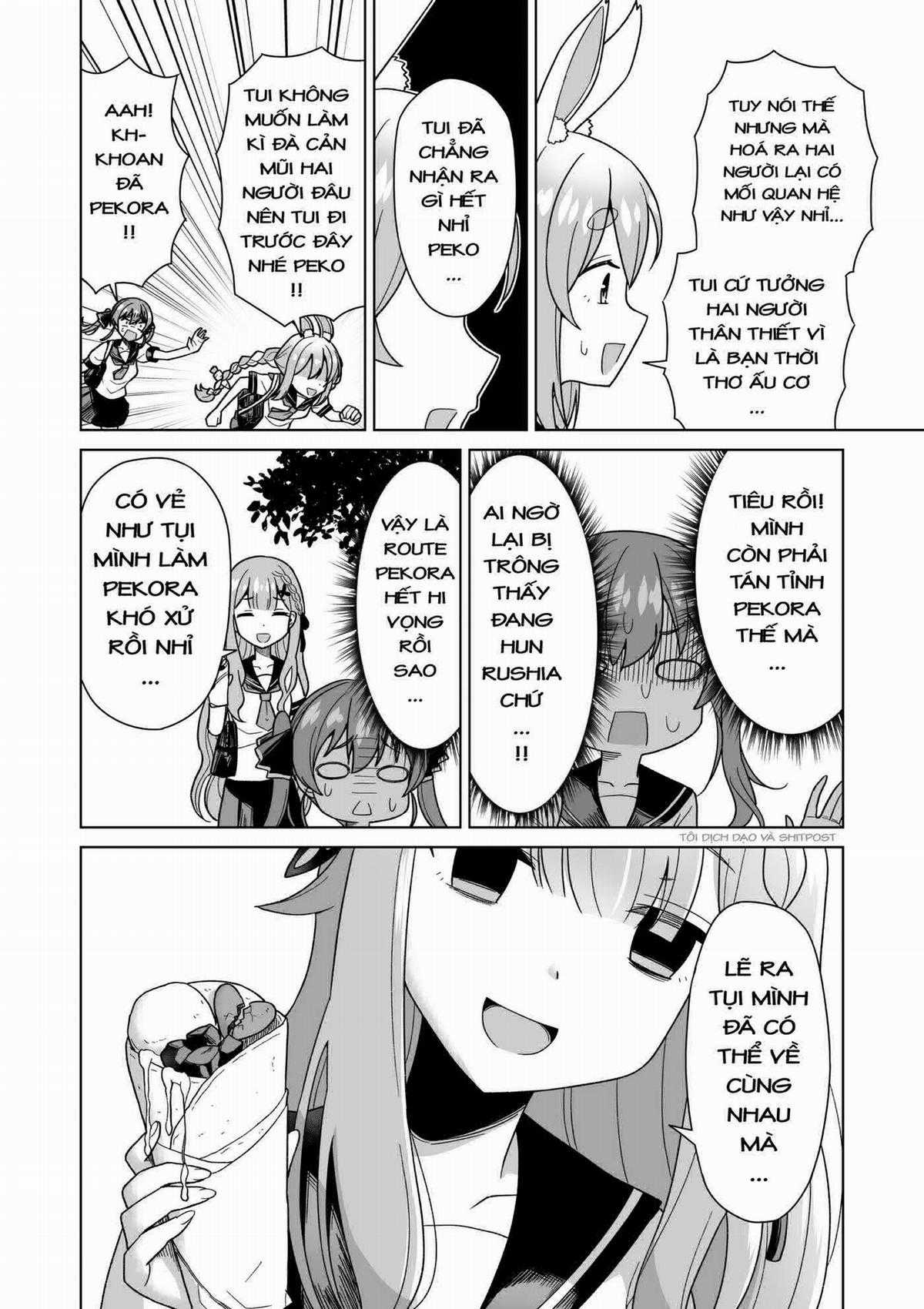 Gal Game Chinh Phục Pekora Của Senchou Chapter 1 trang 23