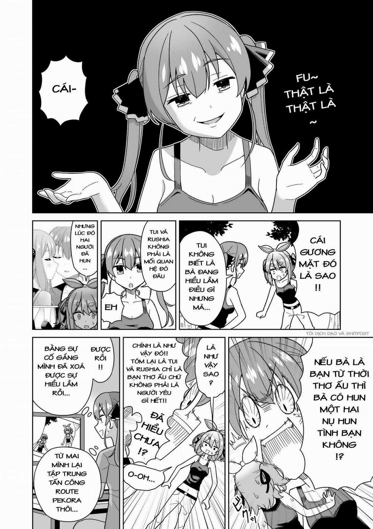 Gal Game Chinh Phục Pekora Của Senchou Chapter 2 trang 10