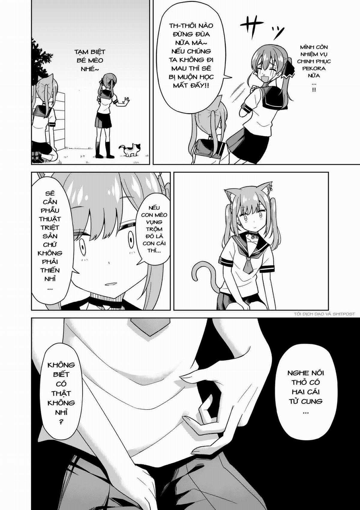 Gal Game Chinh Phục Pekora Của Senchou Chapter 2 trang 16