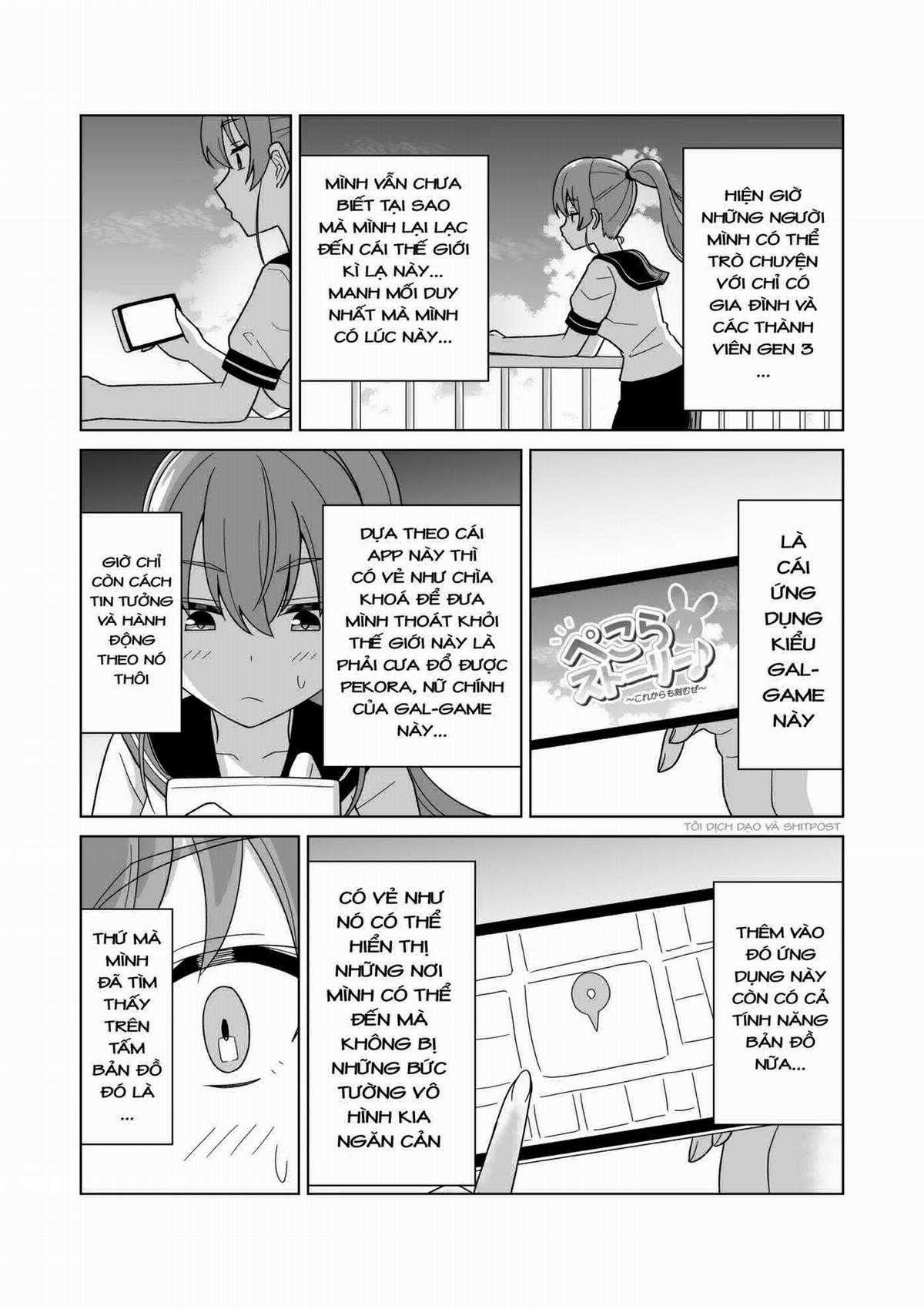 Gal Game Chinh Phục Pekora Của Senchou Chapter 2 trang 19