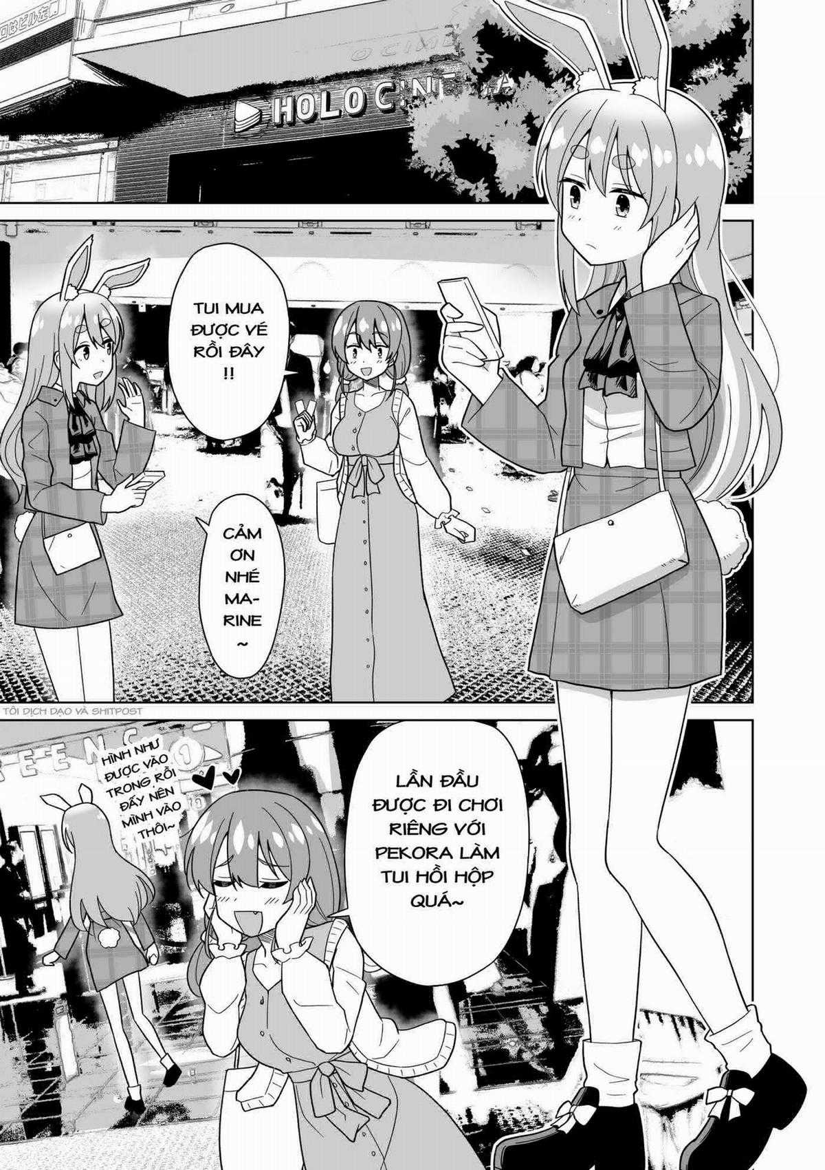 Gal Game Chinh Phục Pekora Của Senchou Chapter 2 trang 21