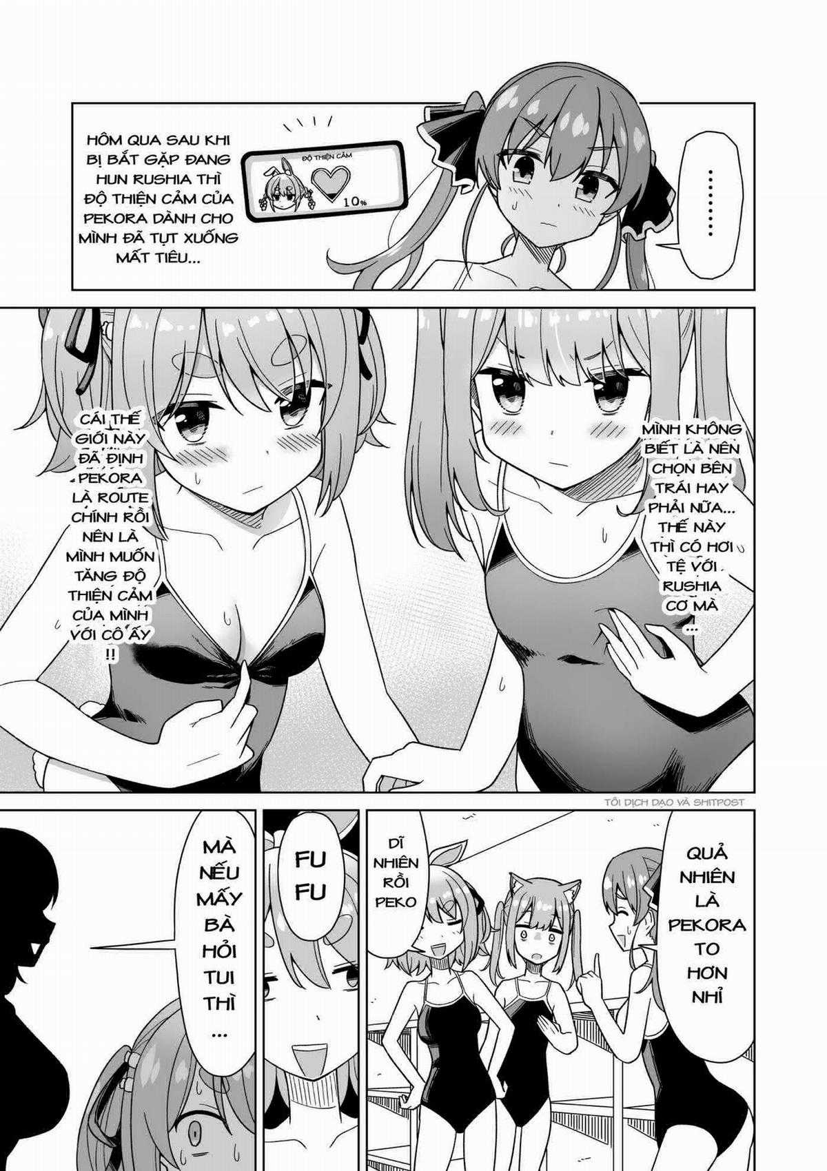 Gal Game Chinh Phục Pekora Của Senchou Chapter 2 trang 3