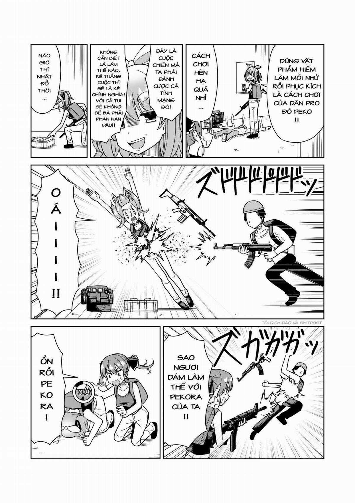 Gal Game Chinh Phục Pekora Của Senchou Chapter 2 trang 7