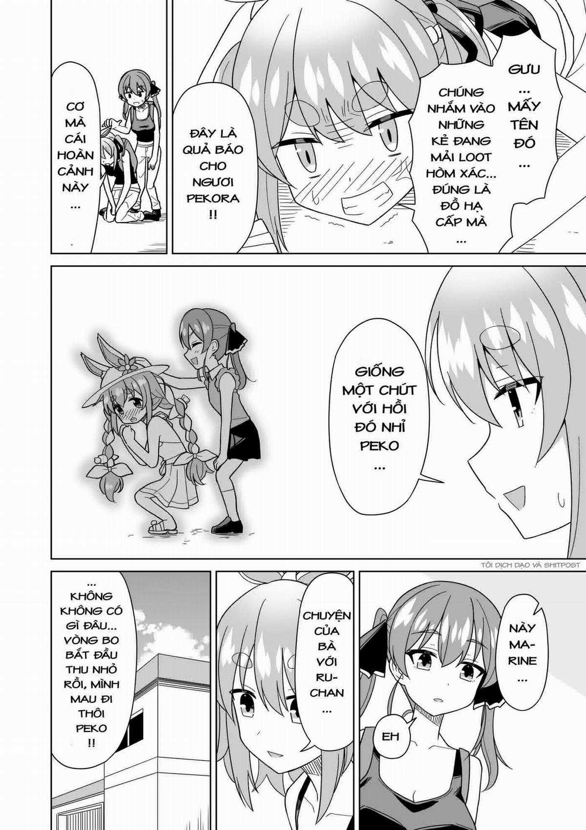 Gal Game Chinh Phục Pekora Của Senchou Chapter 2 trang 8