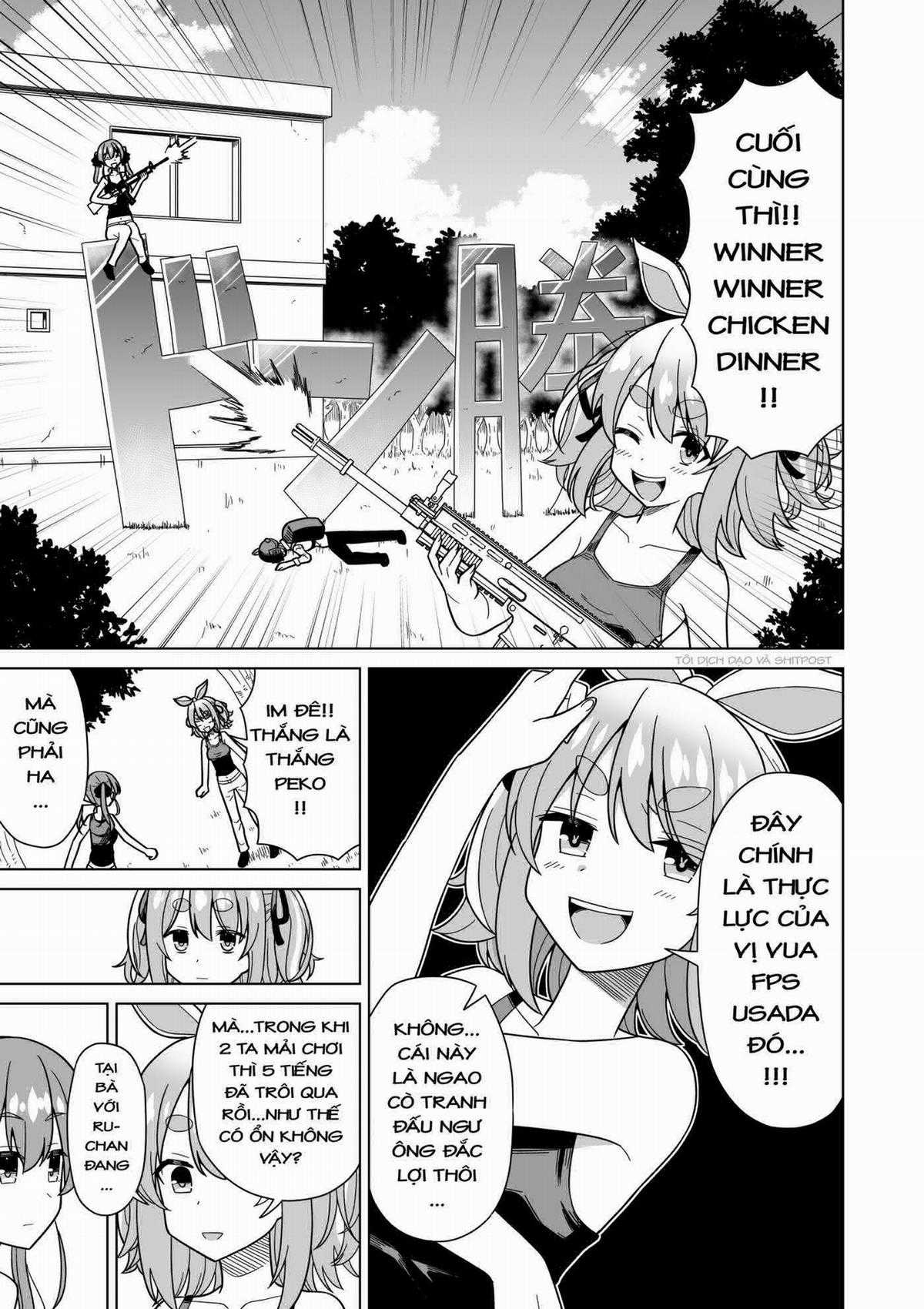 Gal Game Chinh Phục Pekora Của Senchou Chapter 2 trang 9