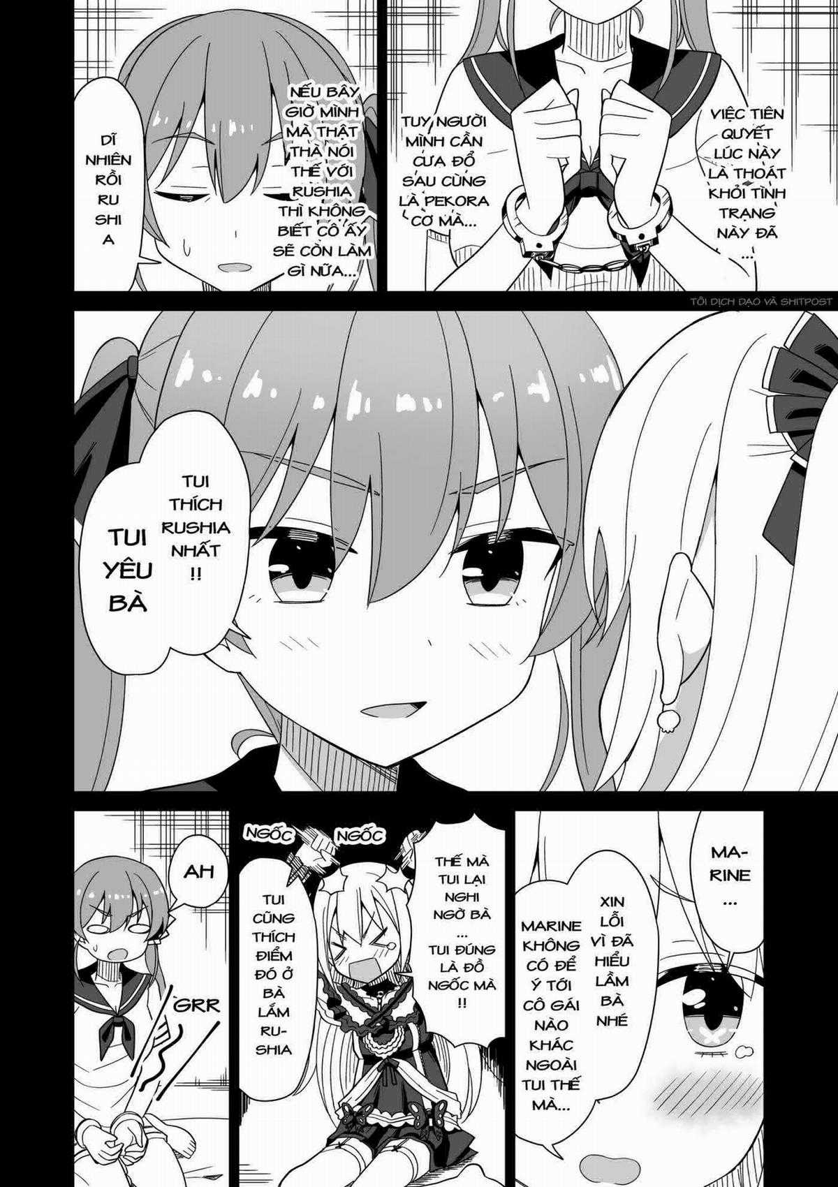 Gal Game Chinh Phục Pekora Của Senchou Chapter 3 trang 12