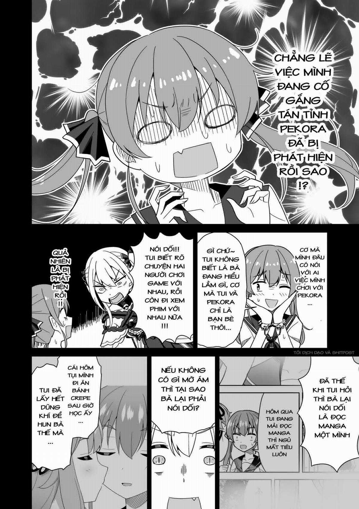 Gal Game Chinh Phục Pekora Của Senchou Chapter 3 trang 8