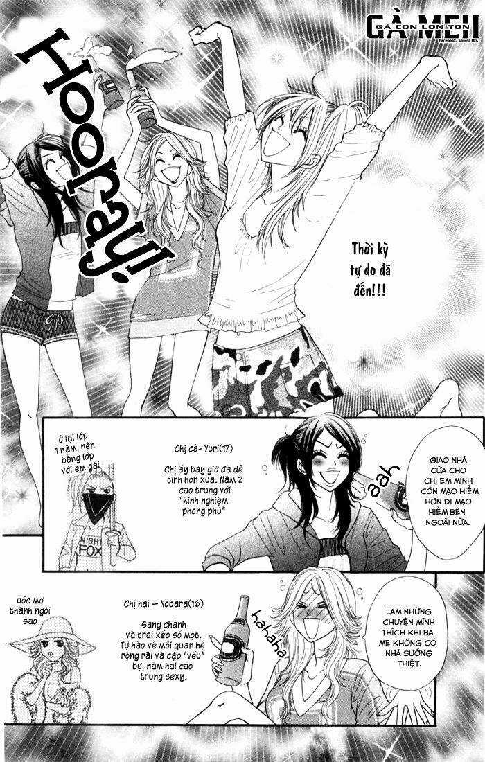 Galism - Renai Joutou 3 Shimai Chapter 1 trang 10