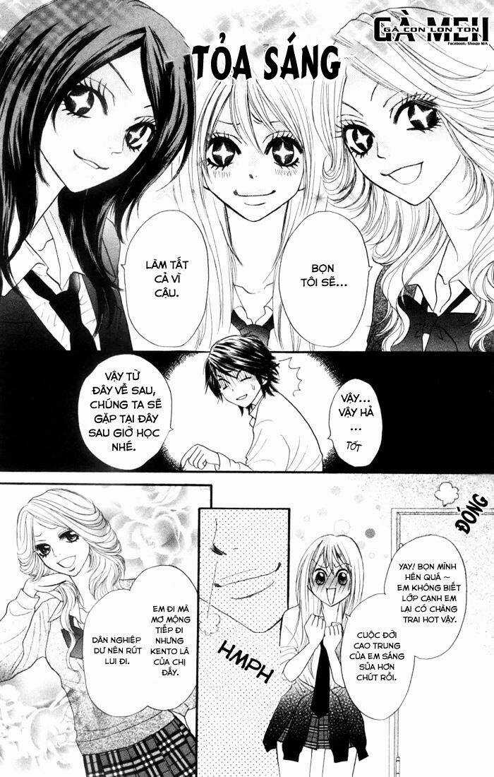 Galism - Renai Joutou 3 Shimai Chapter 1 trang 19
