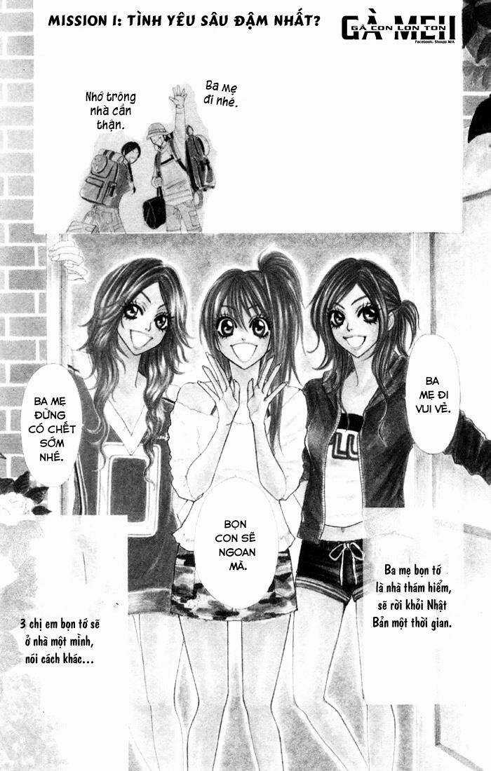 Galism - Renai Joutou 3 Shimai Chapter 1 trang 8