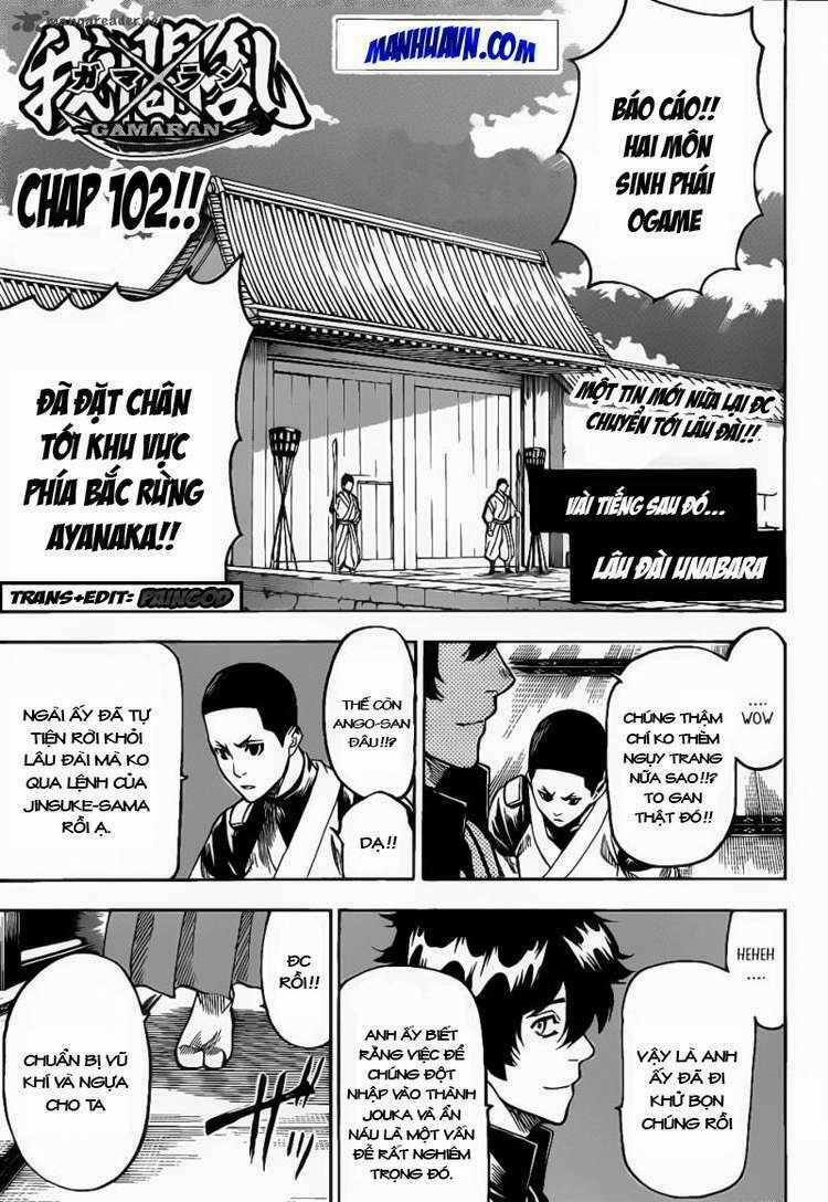 Gamaran Chapter 102 trang 0