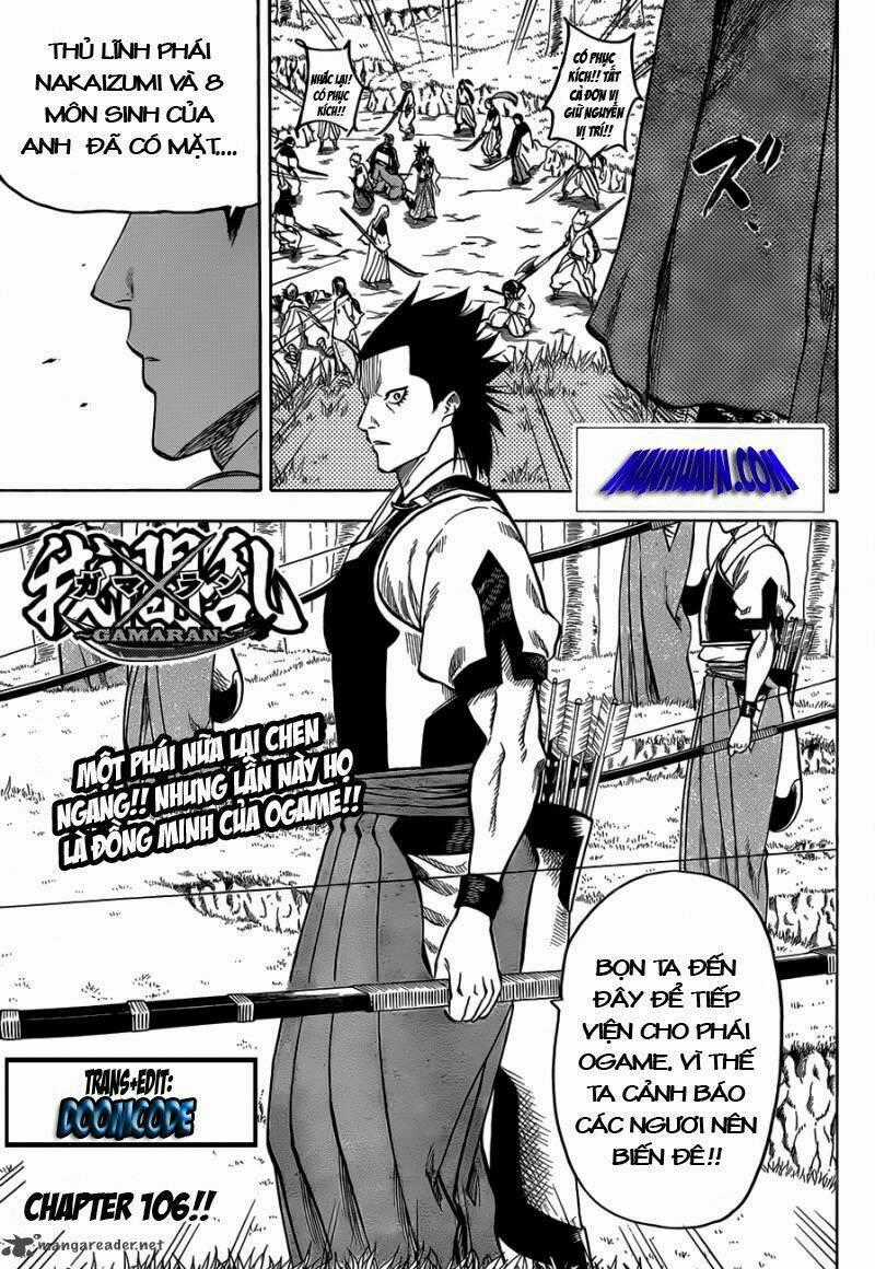 Gamaran Chapter 106 trang 0