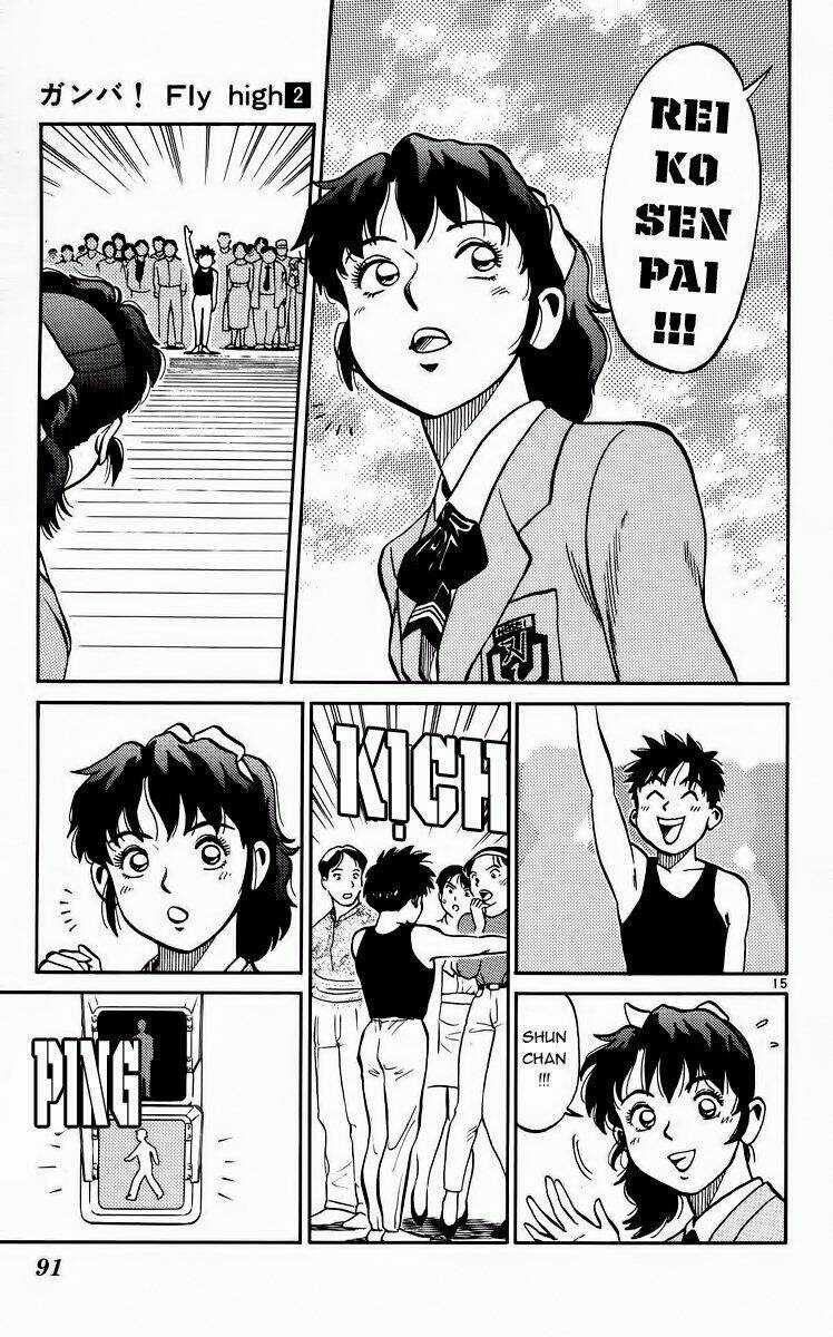 Ganba! Fly High! - Bay Cao Hơn Nữa Chapter 13 trang 15