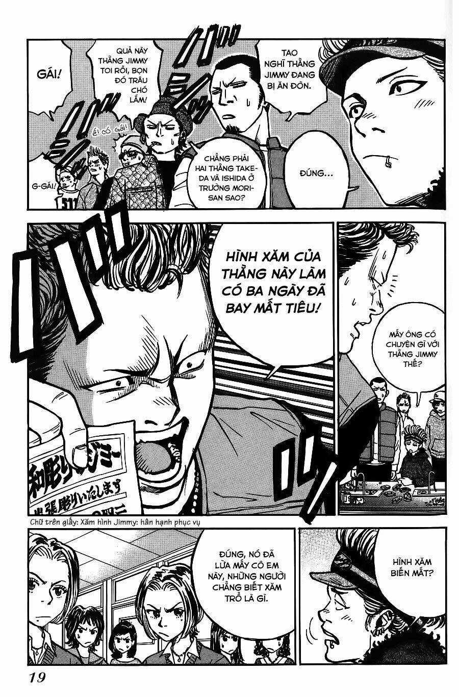 Gang King-Băng Đảng Học Đường Chapter 1 trang 14