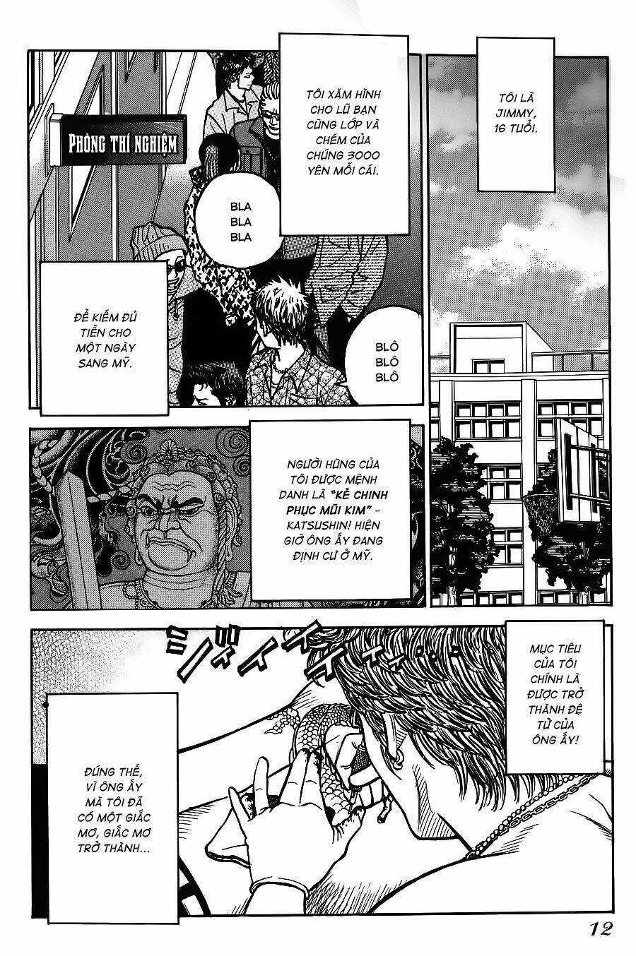 Gang King-Băng Đảng Học Đường Chapter 1 trang 7