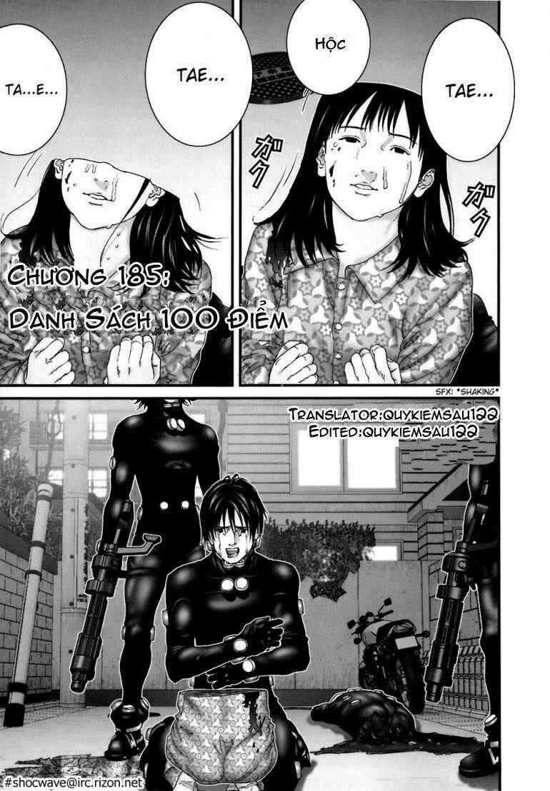 Gantz Chapter 185 trang 0