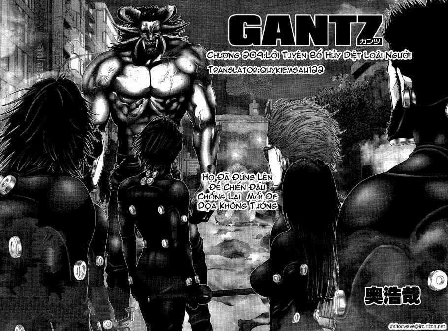 Gantz Chapter 209 trang 1