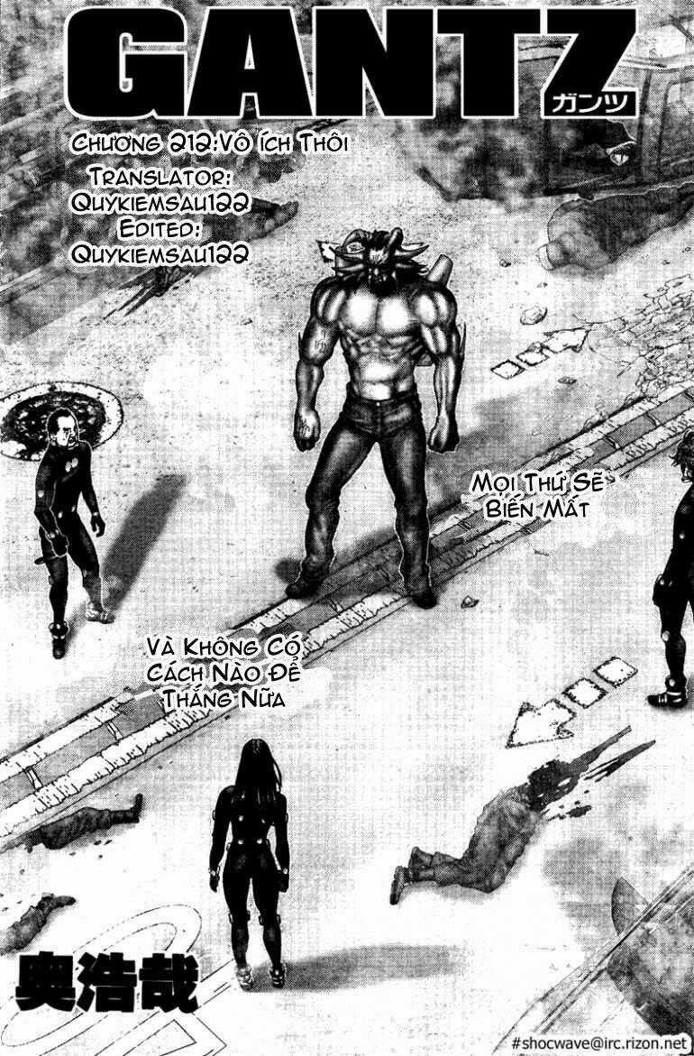 Gantz Chapter 212 trang 1