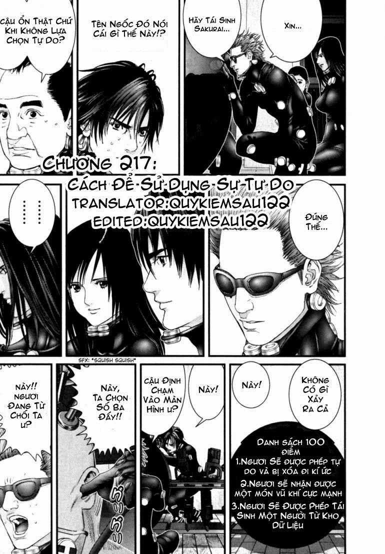 Gantz Chapter 217 trang 0