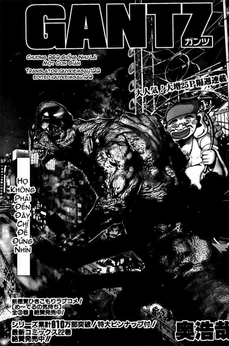 Gantz Chapter 262 trang 0