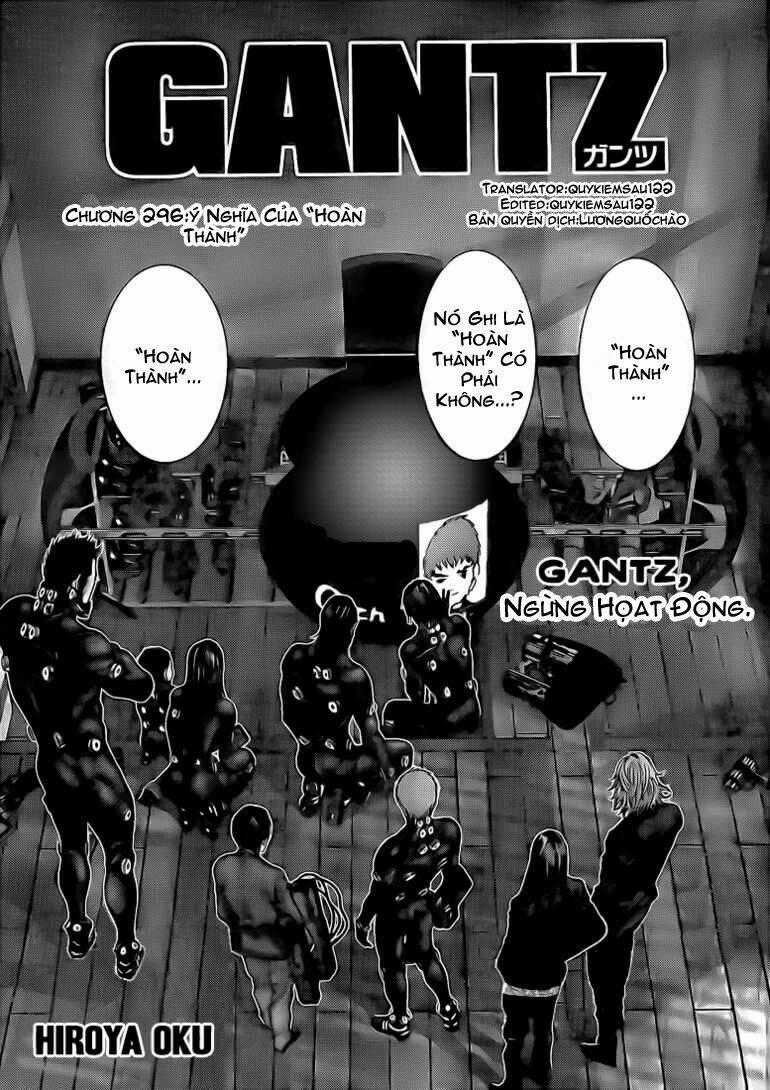 Gantz Chapter 296 trang 0