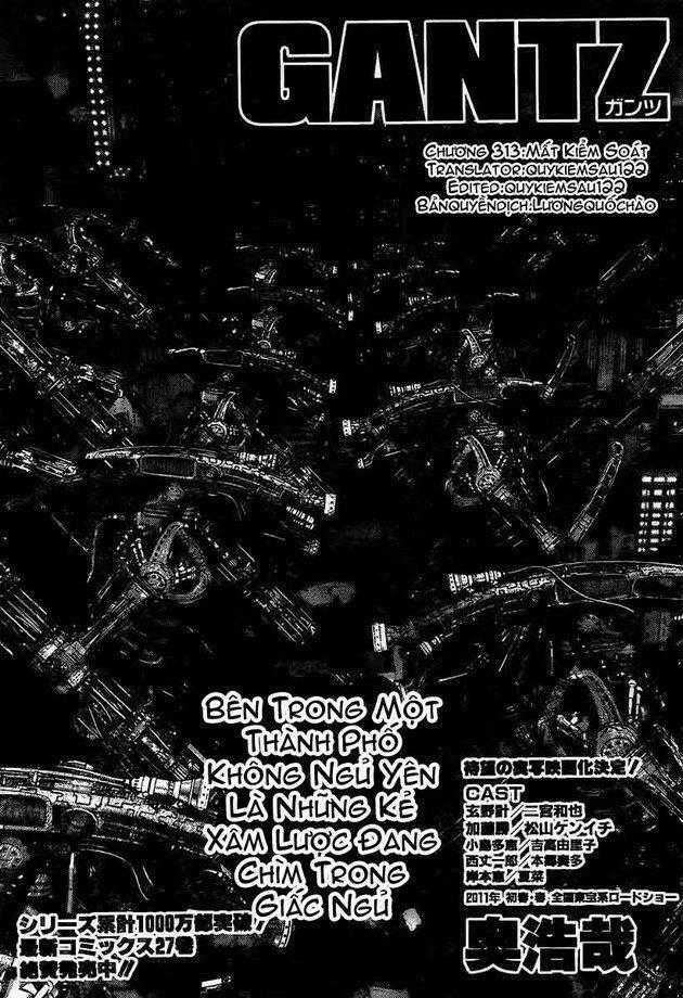 Gantz Chapter 313 trang 0