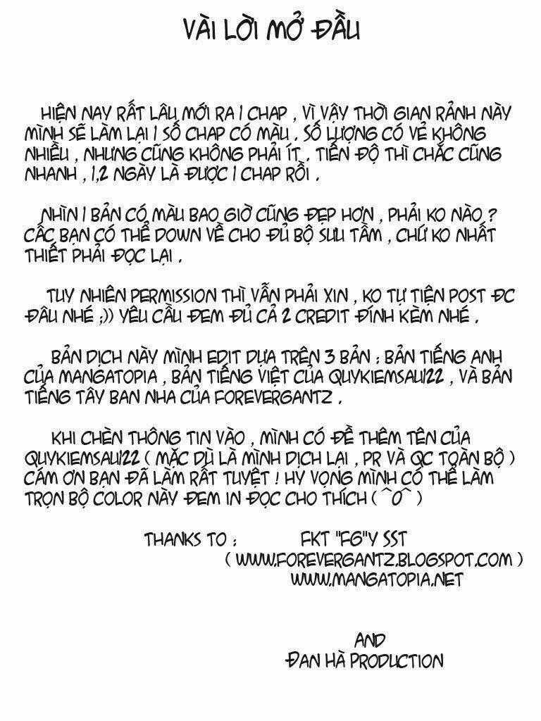 Gantz Chapter 314 trang 0