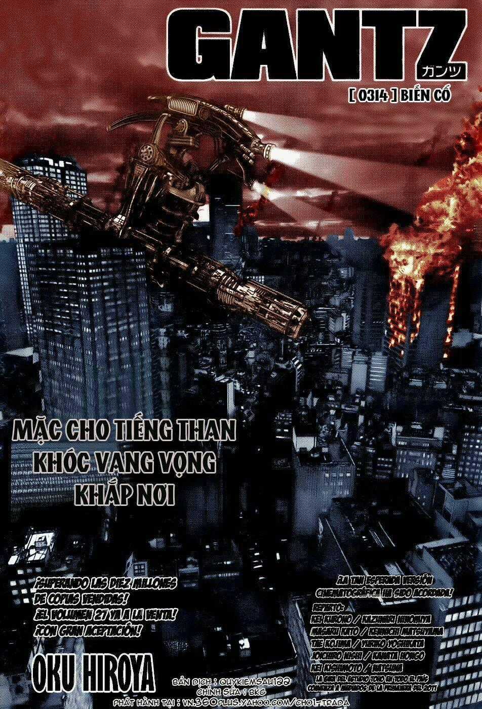 Gantz Chapter 314 trang 1