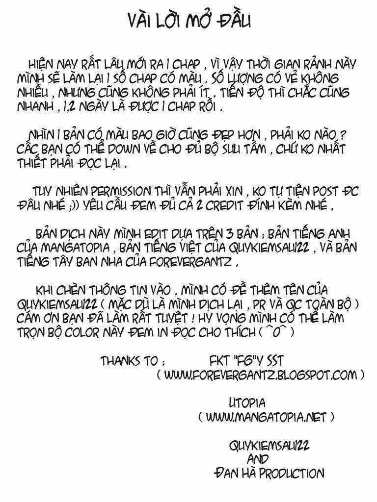 Gantz Chapter 316 trang 0