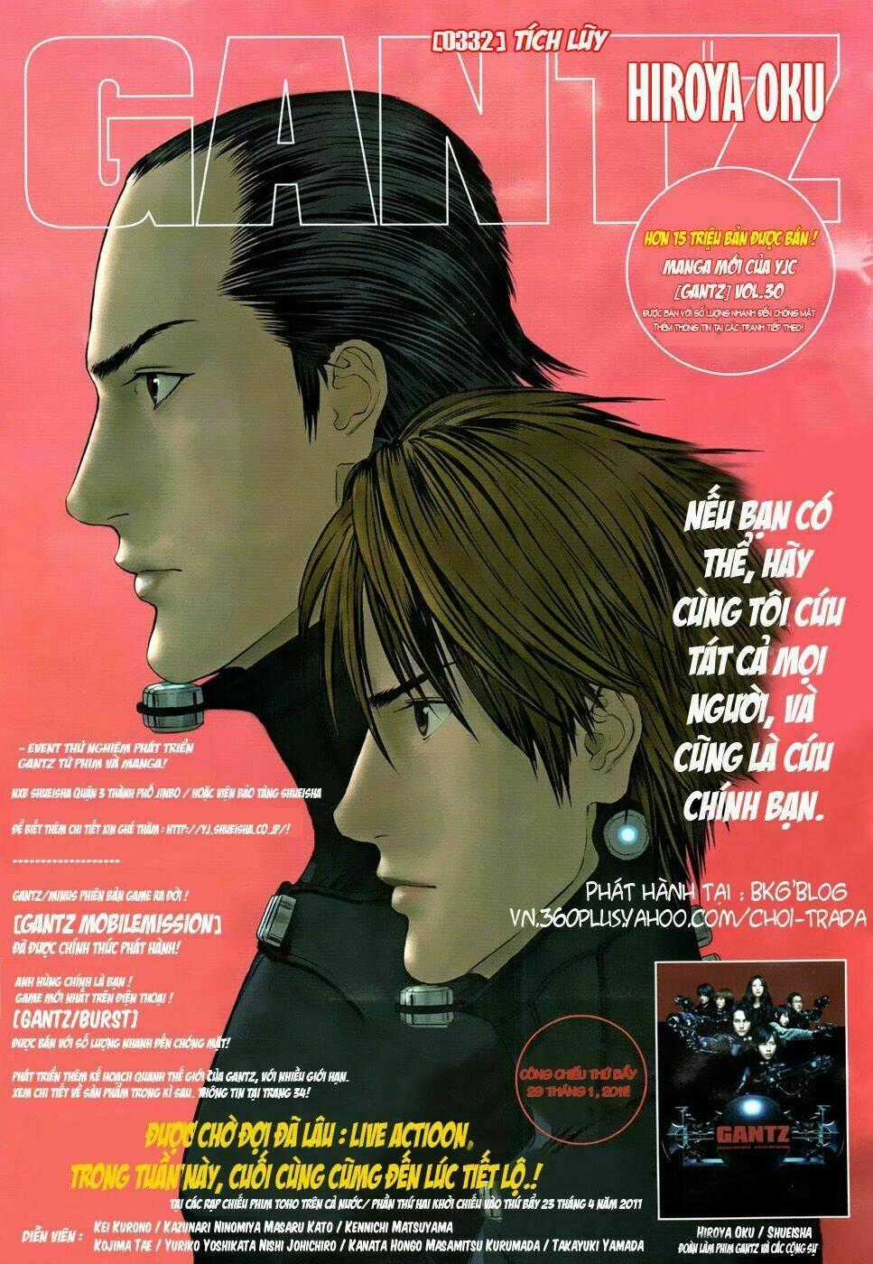 Gantz Chapter 332 trang 0
