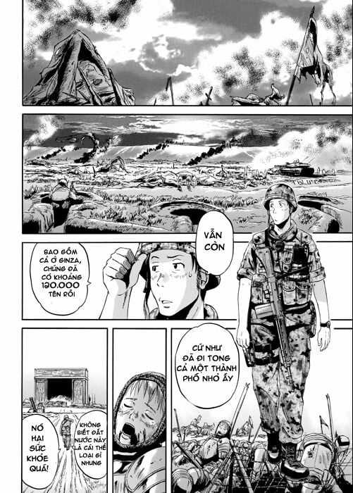 Gate - Jietai Kare No Chi Nite, Kaku Tatakeri Chapter 1 trang 21