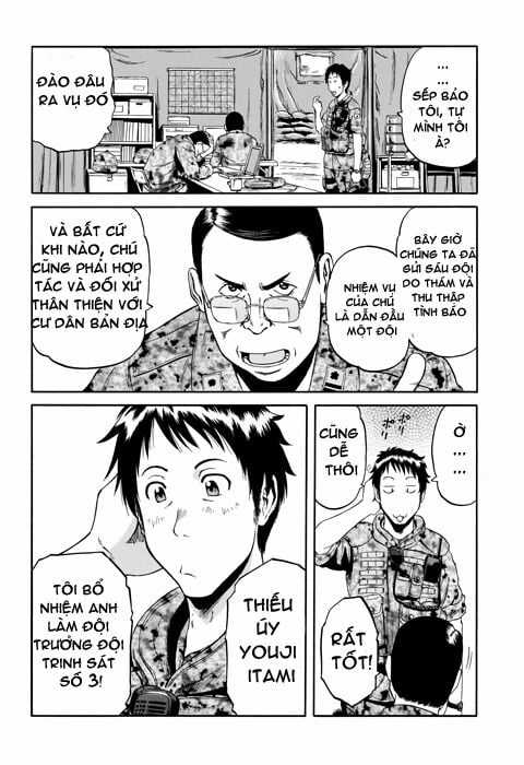 Gate - Jietai Kare No Chi Nite, Kaku Tatakeri Chapter 1 trang 23