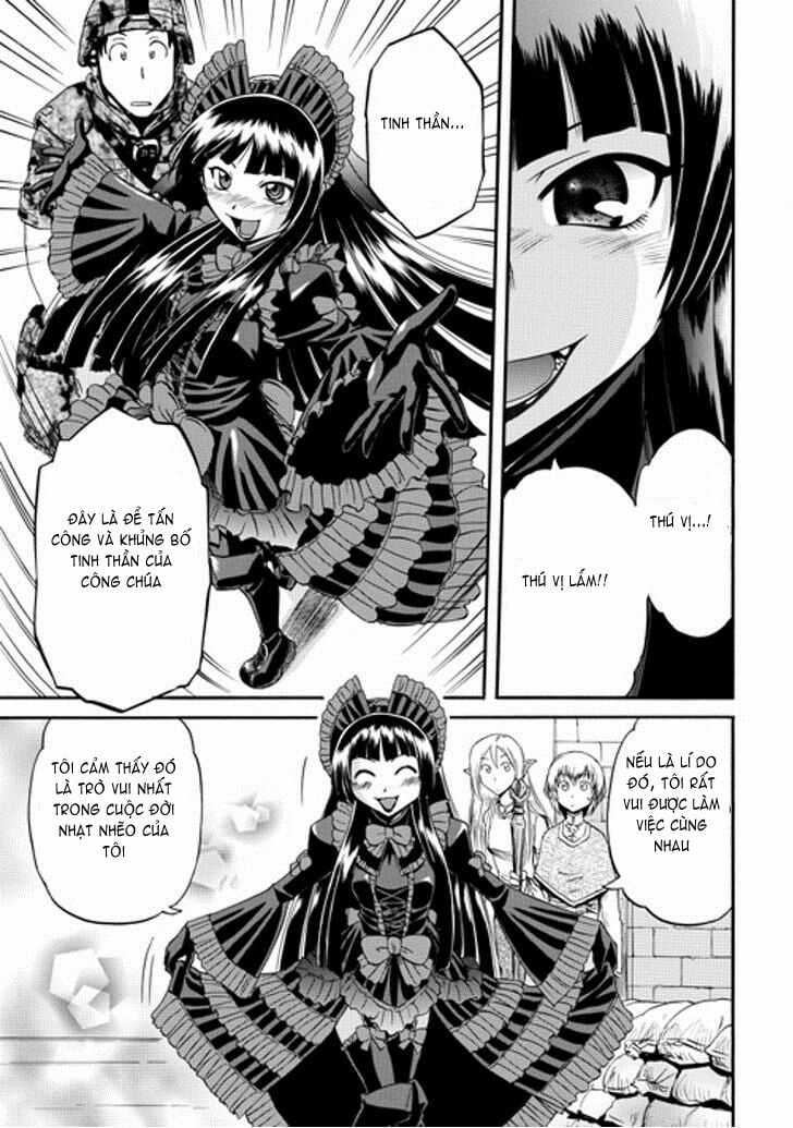 Gate - Jietai Kare No Chi Nite, Kaku Tatakeri Chapter 10 trang 10