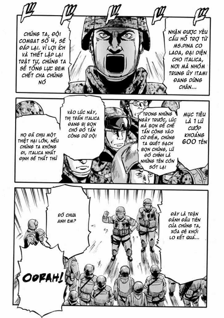 Gate - Jietai Kare No Chi Nite, Kaku Tatakeri Chapter 10 trang 20