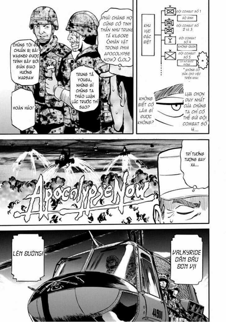 Gate - Jietai Kare No Chi Nite, Kaku Tatakeri Chapter 10 trang 22