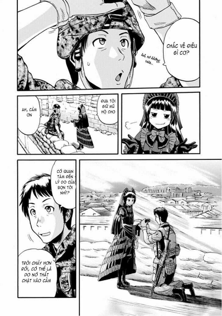 Gate - Jietai Kare No Chi Nite, Kaku Tatakeri Chapter 10 trang 8