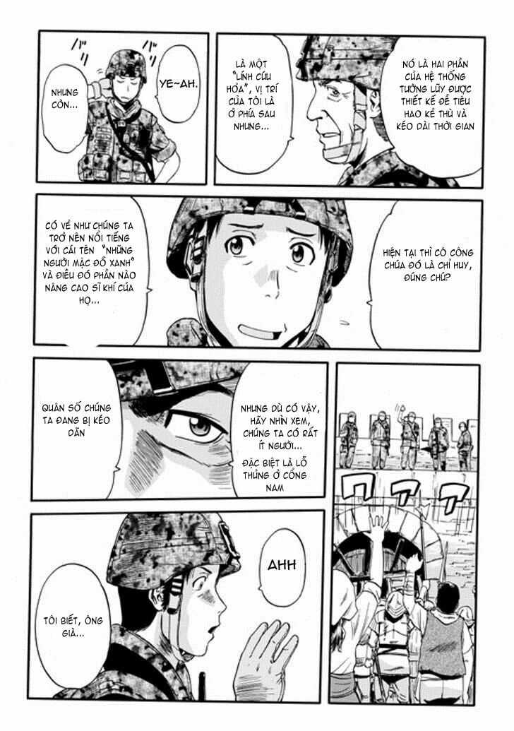 Gate - Jietai Kare No Chi Nite, Kaku Tatakeri Chapter 10 trang 3