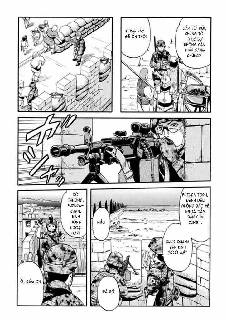 Gate - Jietai Kare No Chi Nite, Kaku Tatakeri Chapter 10 trang 6