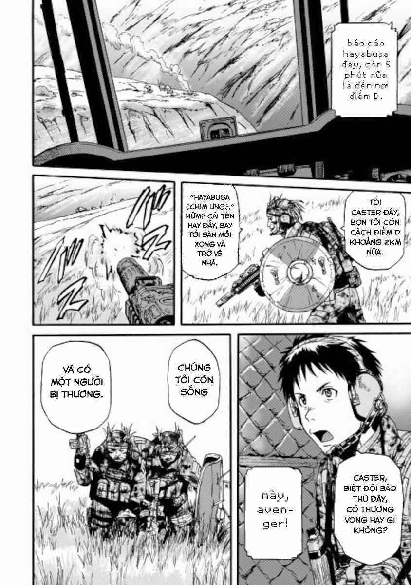 Gate - Jietai Kare No Chi Nite, Kaku Tatakeri Chapter 101.1 trang 10