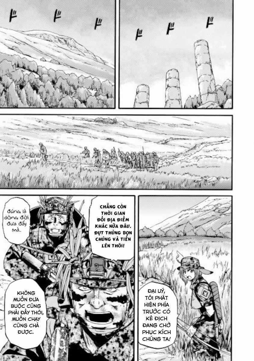 Gate - Jietai Kare No Chi Nite, Kaku Tatakeri Chapter 101.1 trang 15