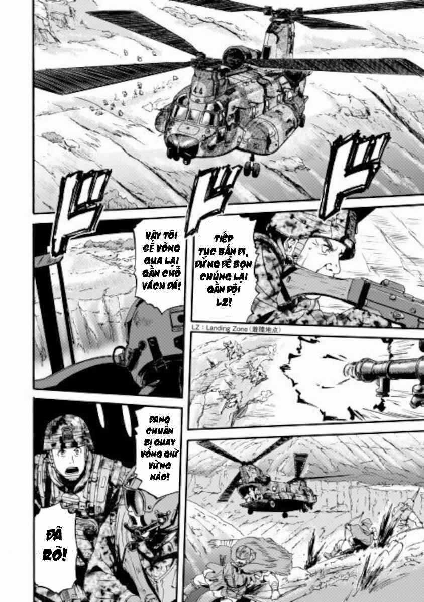 Gate - Jietai Kare No Chi Nite, Kaku Tatakeri Chapter 101.1 trang 18