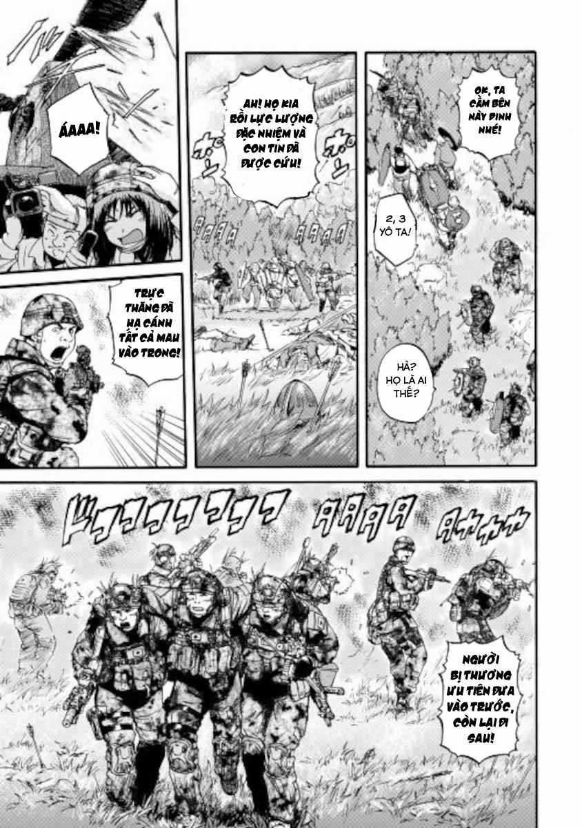 Gate - Jietai Kare No Chi Nite, Kaku Tatakeri Chapter 101.2 trang 10