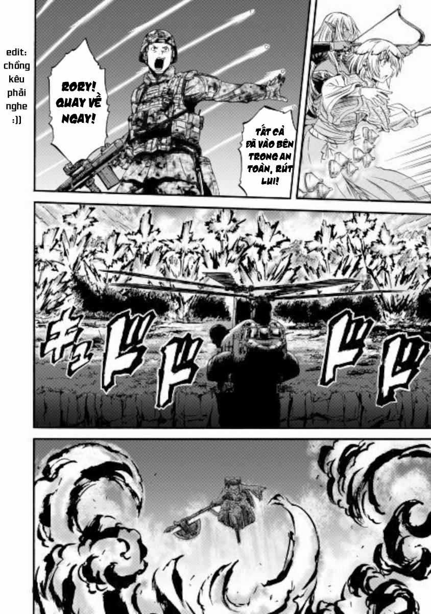 Gate - Jietai Kare No Chi Nite, Kaku Tatakeri Chapter 101.2 trang 11