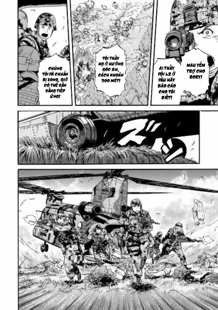 Gate - Jietai Kare No Chi Nite, Kaku Tatakeri Chapter 101.2 trang 6