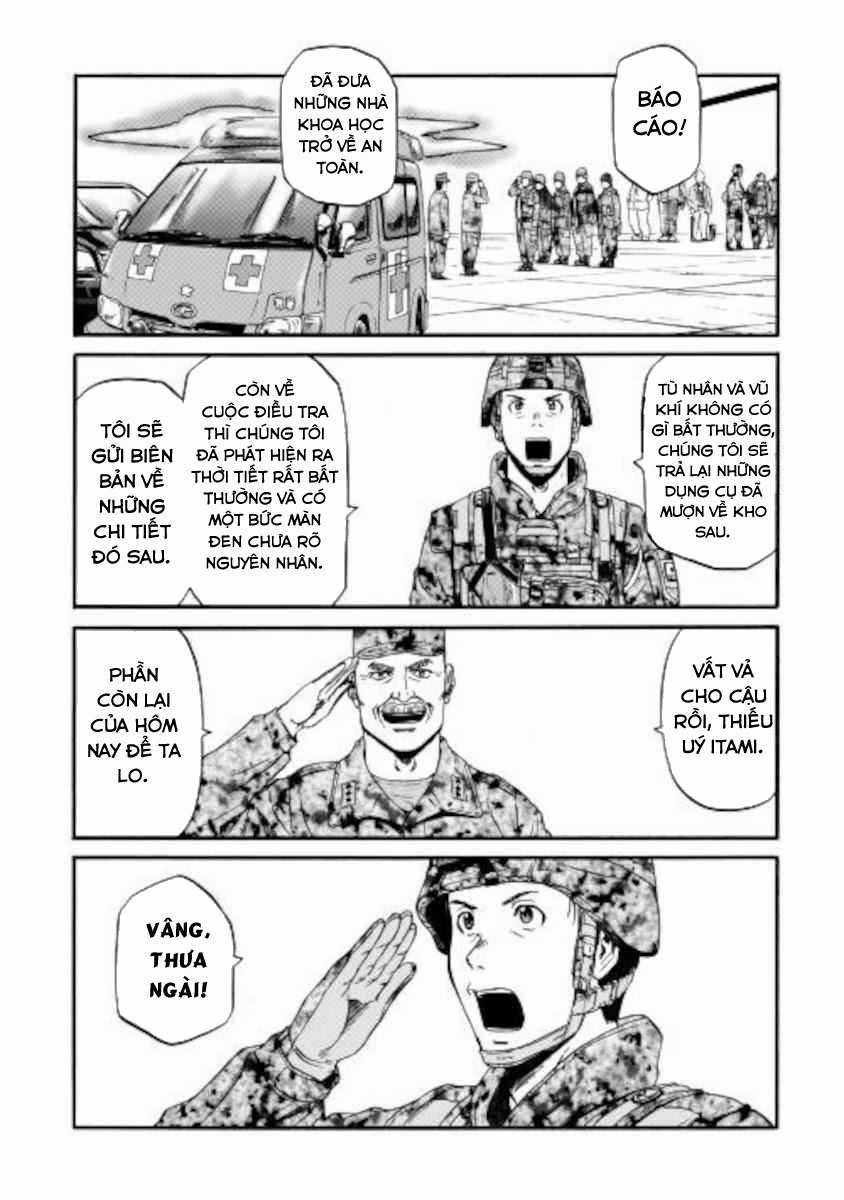 Gate - Jietai Kare No Chi Nite, Kaku Tatakeri Chapter 102 trang 11