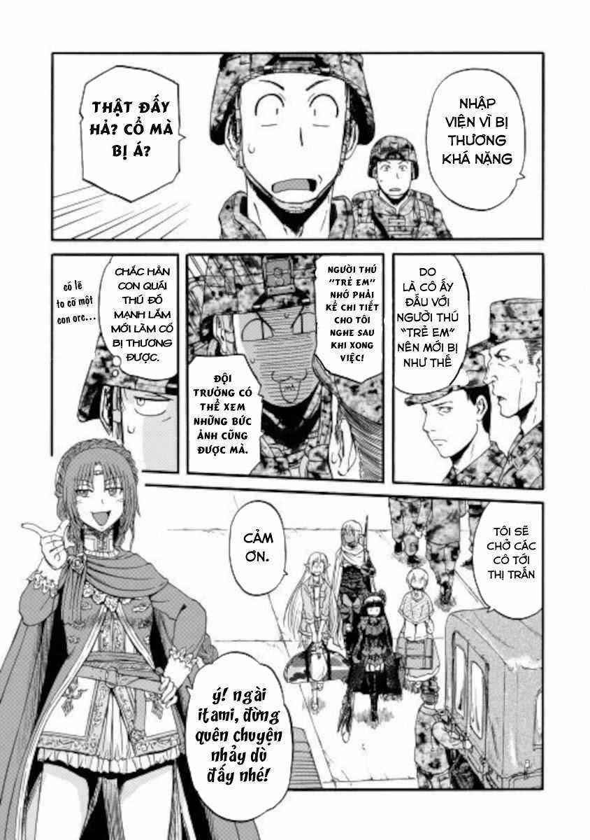 Gate - Jietai Kare No Chi Nite, Kaku Tatakeri Chapter 102 trang 13